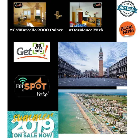 Hotspot To Venice #residence Miro Lido di Jesolo